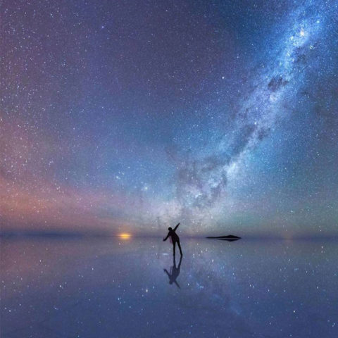 Foto Nocturna en el Salar